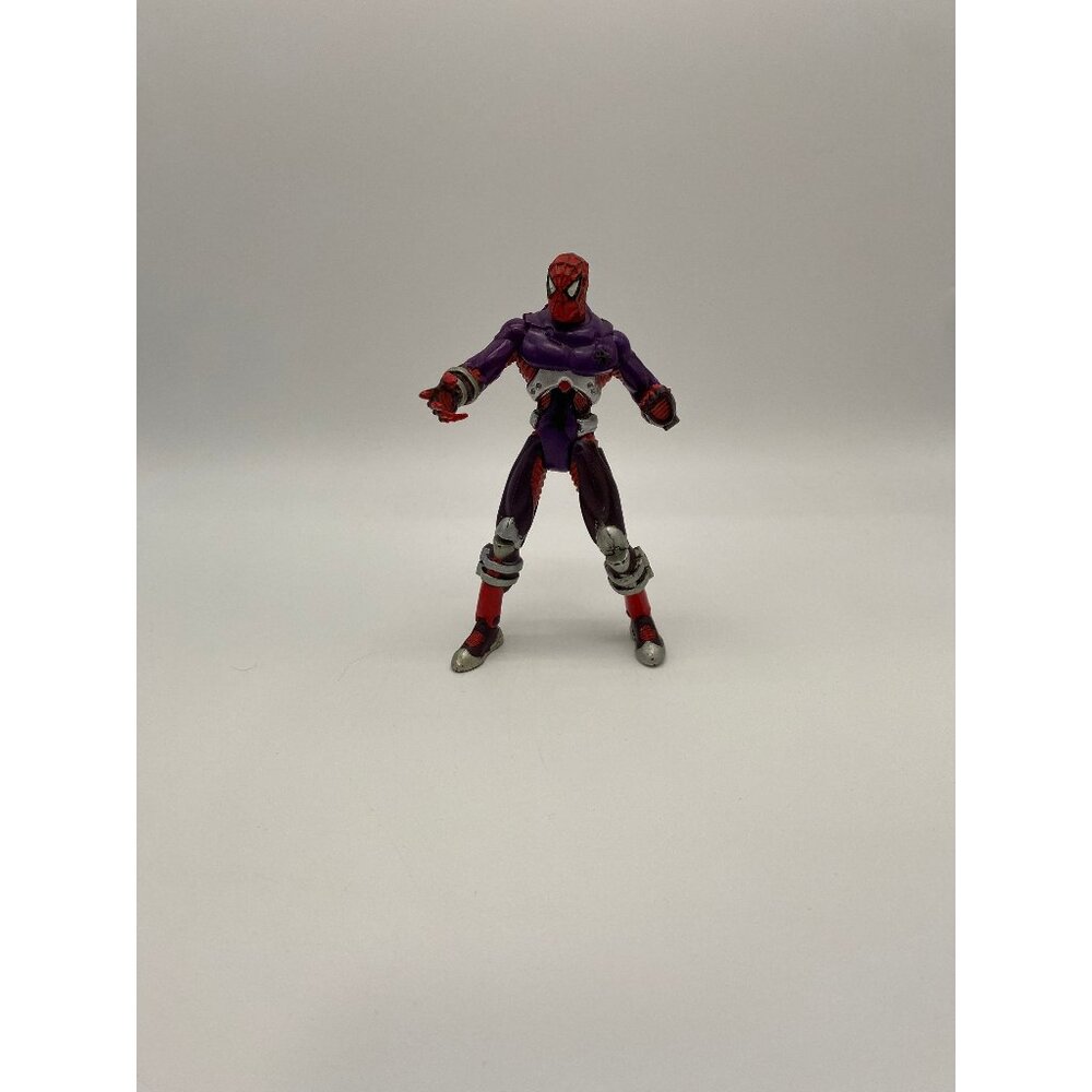 1997 Toybiz Marvel Legends Universe Spider-Man Purple Armour Action Figure Toy